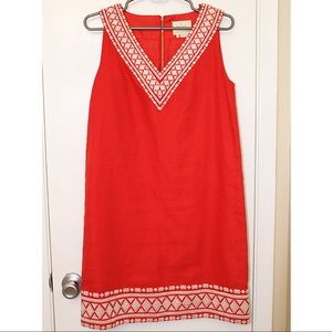 Coral Kate Spade Shift Dress | sz 6